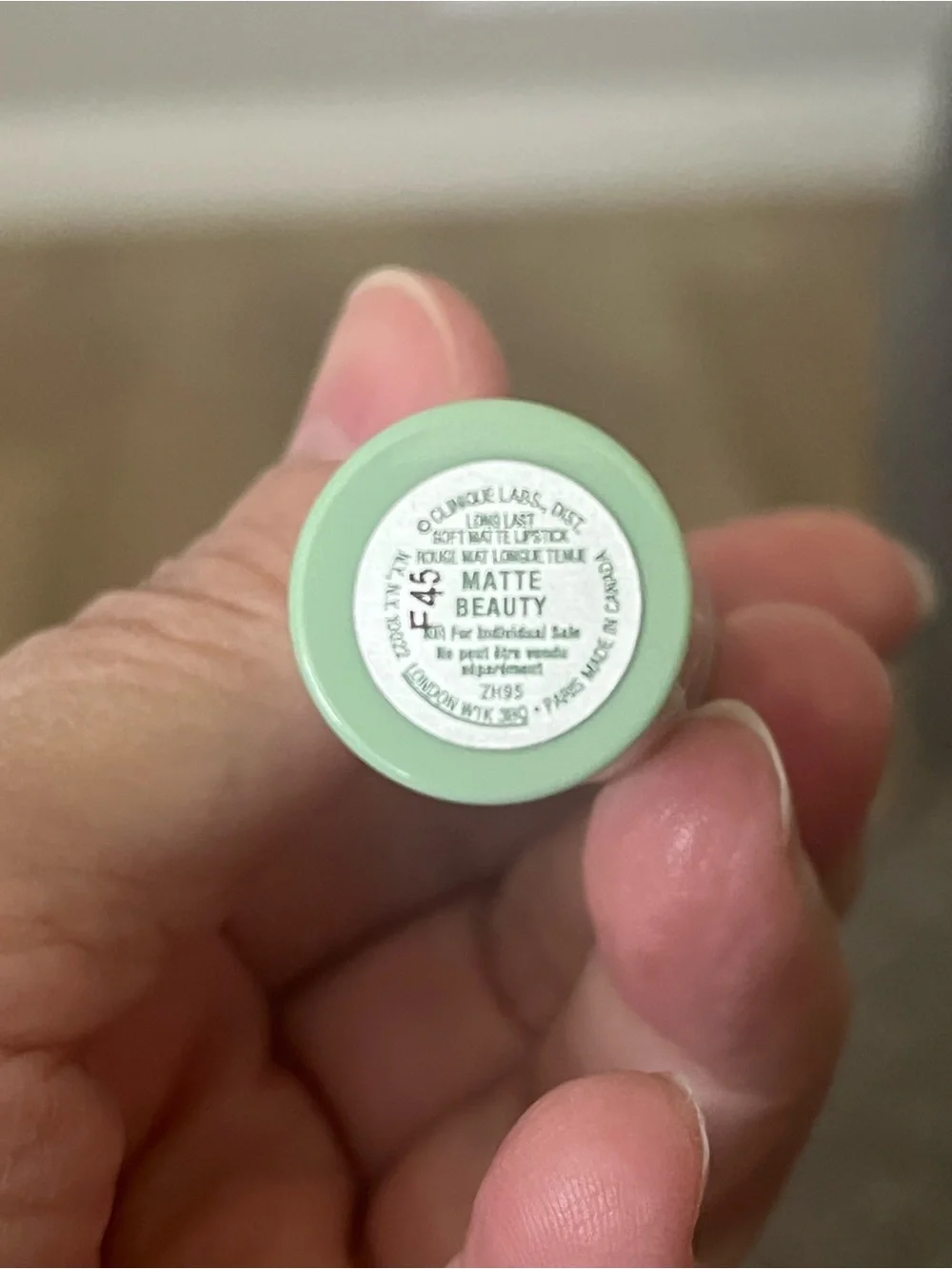 New Clinique Lipstick in Matte Beauty